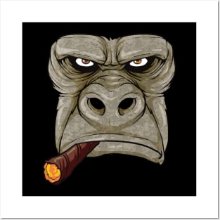 Grumpy Gorilla Posters and Art